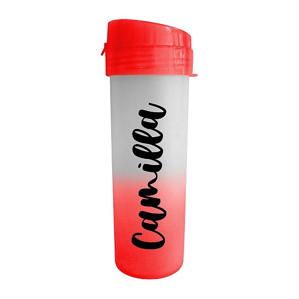 Garrafa Degradê 450ml Personalizada