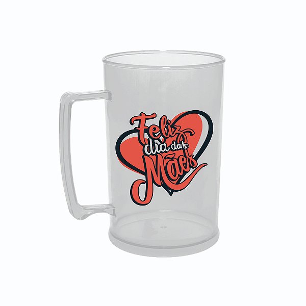 Caneca de Chopp Dia das Mães - 450ml