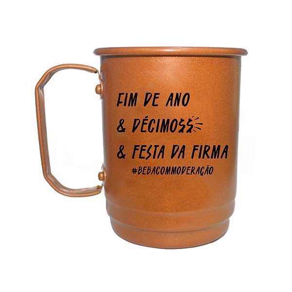 Caneca de Alumínio Moscow 400ml Personalizado