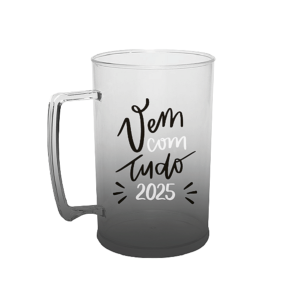 Caneca de Chopp Degradê 450ml - Personalizada