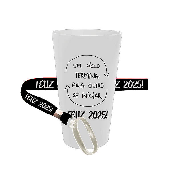 Copo Ecológico com Tirante 650ml - Personalizado