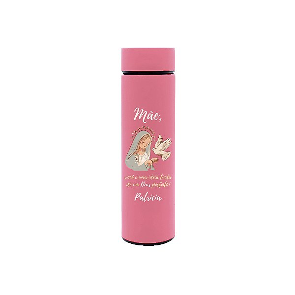 Garrafa Térmica 500ml – Uma Ideia Linda - Personalizada com Nome