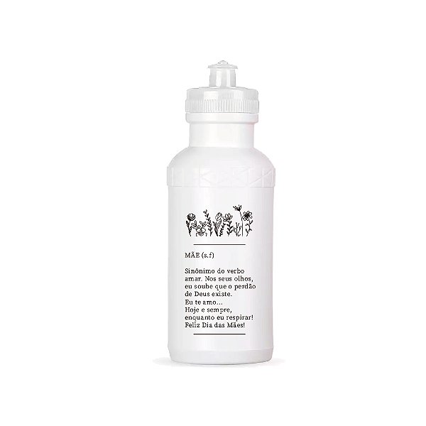 Garrafa Squeeze 500 ml - Sinônimo do Verbo Amar