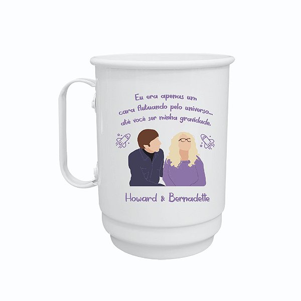 Caneca Moscow 400ml - Dia dos Namorados - Seriado The Big Bang Theory
