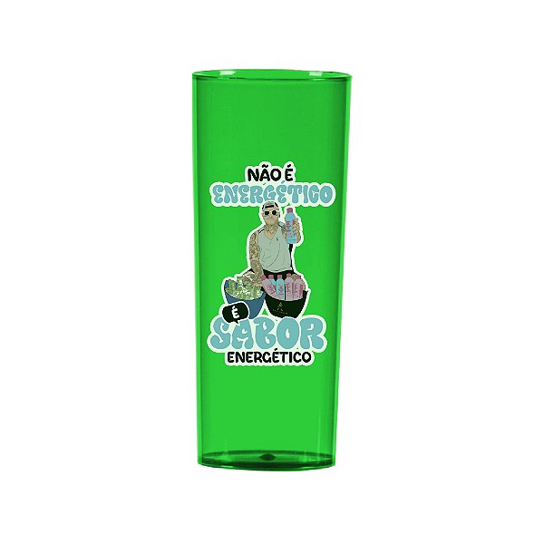 Copo Long Drink 300ml - Não é energético, é sabor energético - CARNAVAL