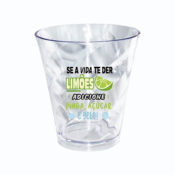 Copo Caldereta 350ml PERSONALIZADO - "Se a vida te der limões..."