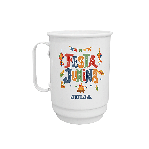 Caneca de Alumínio Moscow 400ml - Festa Junina