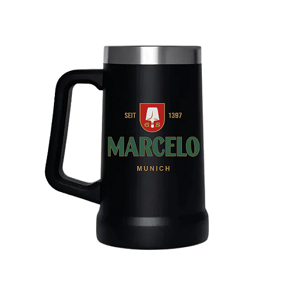 Caneca Térmica 700ml Personalizável – Dia dos Pais - Edição Marcas de Bebidas