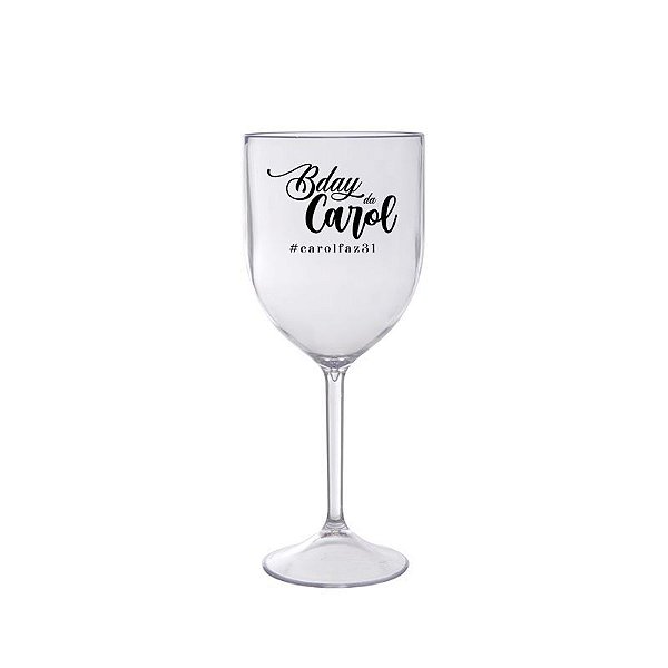 Taça de Vinho 350ml Personalizada