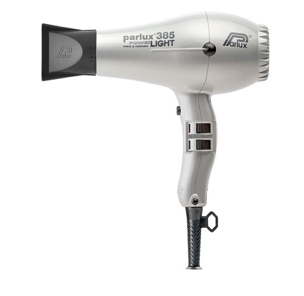 SECADOR DE CABELO PROFISSIONAL PARLUX 385 POWER LIGHT PRATA 2150W - 220V