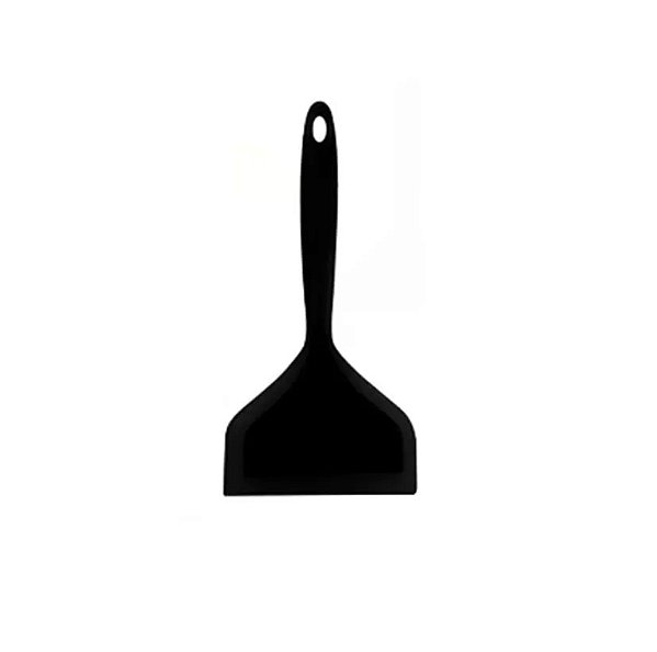 ESPATULA RETA 25,5X12CM PRETO MAK INOX 2210I