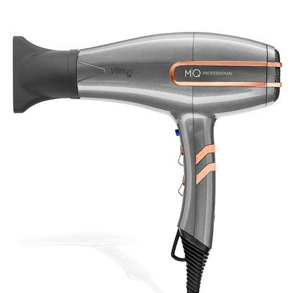 SECADOR DE CABELO PROFISSIONAL MQ VÊNUS CHUMBO 2400W - 127V