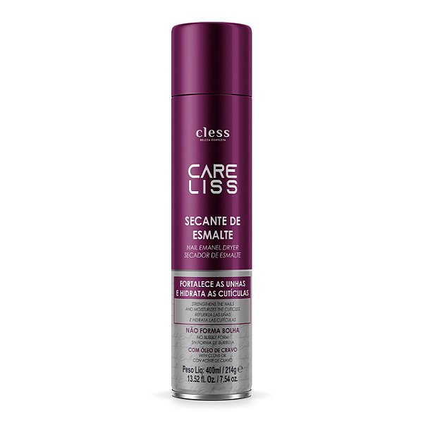 Secante De Esmalte Care Liss 400ml