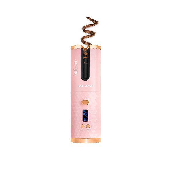 Modelador De Cachos Mq Beauty My Wave Automatico Sem Fio 25mm 200ºc - Bivolt