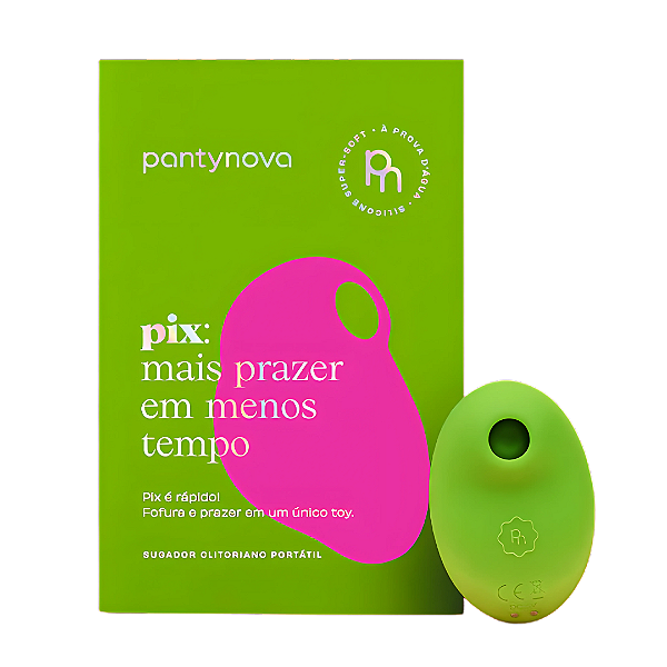 Sugador De ClitÓris Pantynova Pix PortÁtil Verde