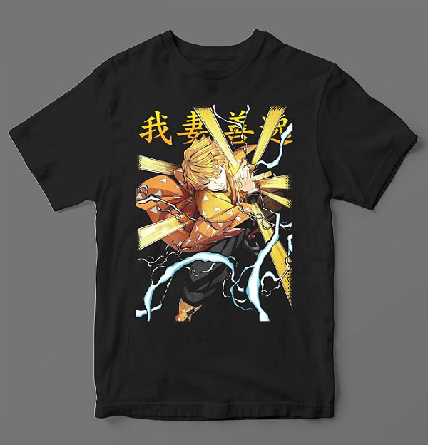 Camiseta - Demon Slayer - Zenitsu