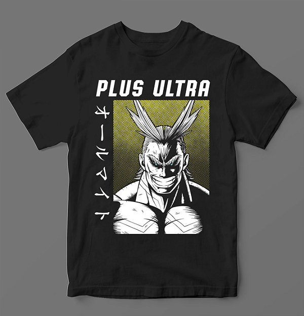 Camiseta - My Hero Academia - All Might - Plus Ultra