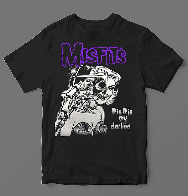 Camiseta - Misfits - Die Die My Darling