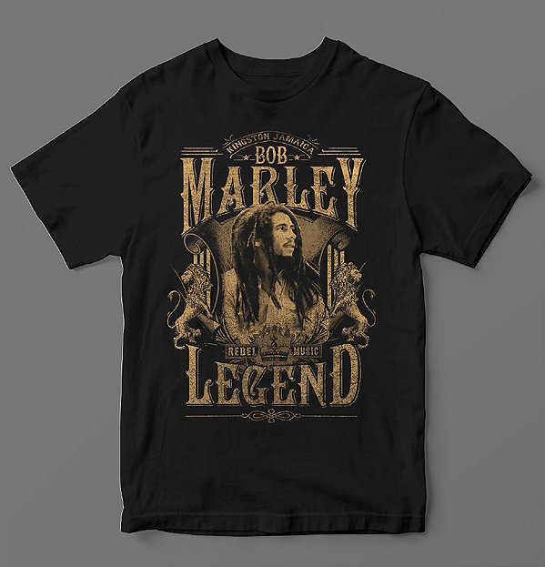 Camiseta - Bob Marley - Legend