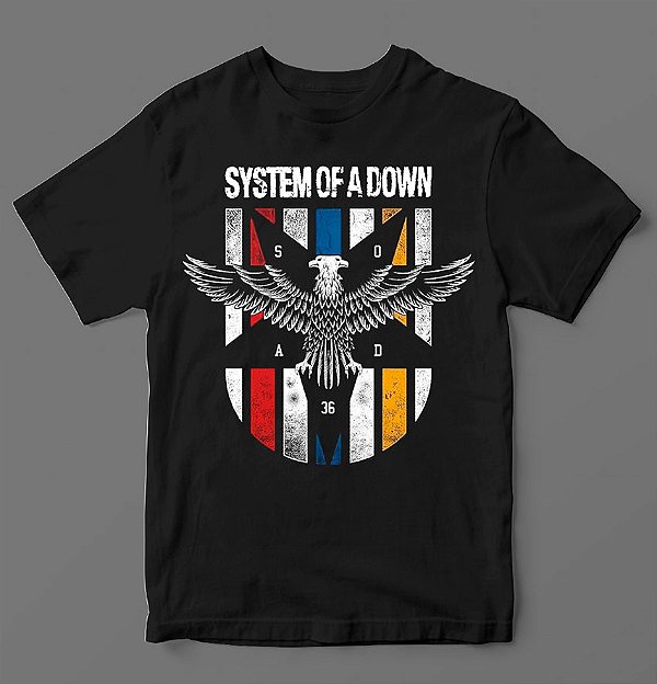 Camiseta - System of a Down - Eagle
