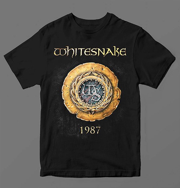 Camiseta - Whitesnake - 1987