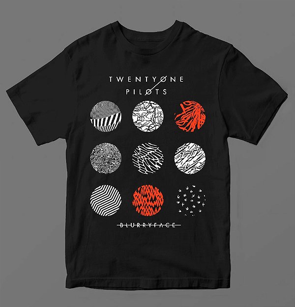 Camiseta - Twenty One Pilots - Blurryface