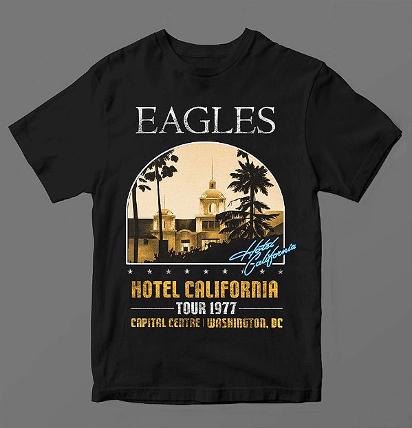 Camiseta - Eagles - Hotel California