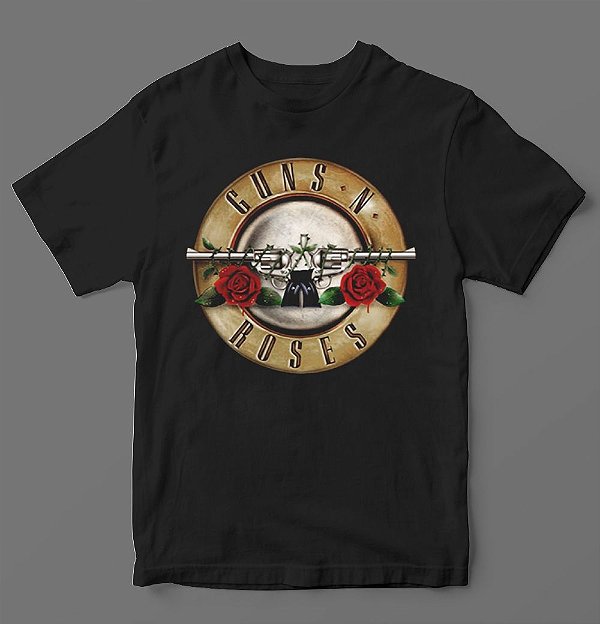 Camiseta Oficial - Guns n Roses - Logo