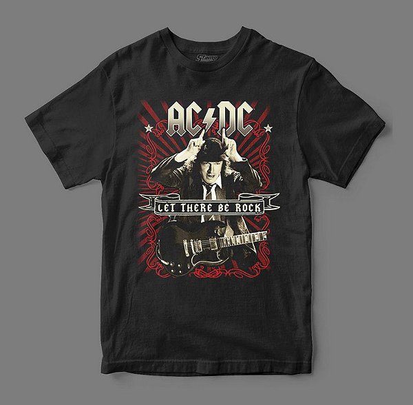 Camiseta Oficial - AC/DC - Let There be Rock