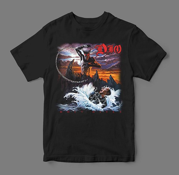 Camiseta Oficial - Dio Holy - Diver