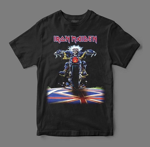 Camiseta Oficial - Iron Maiden - Motor