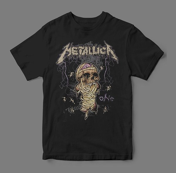 Camiseta Oficial - Metallica - One