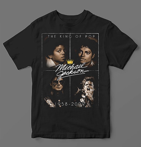 Camiseta - Michael Jackson - Fotos