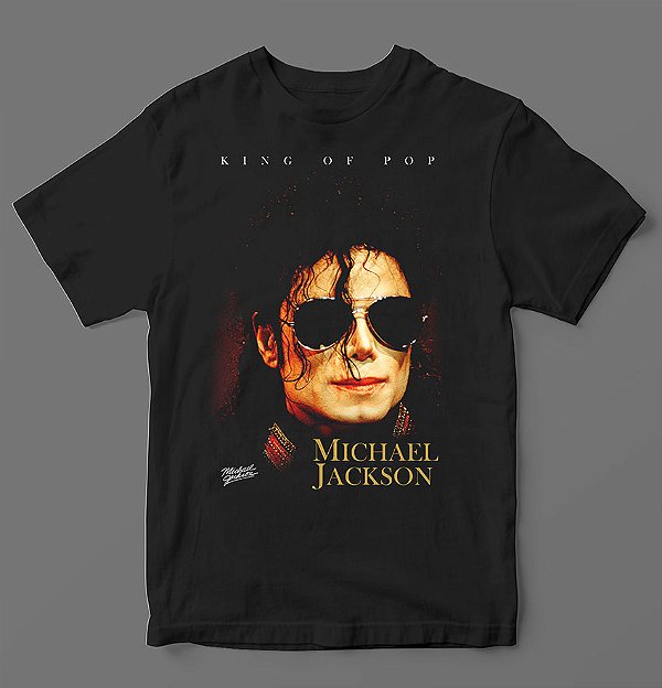 Camiseta - Michael Jackson - Autograph