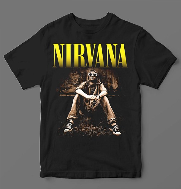 Camiseta - Nirvana - Kurt Cobain