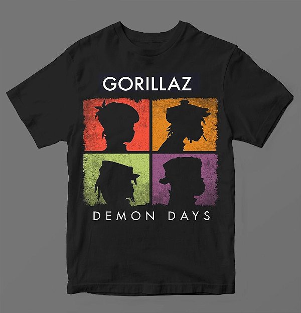 Camiseta - Gorillaz - Demon Days