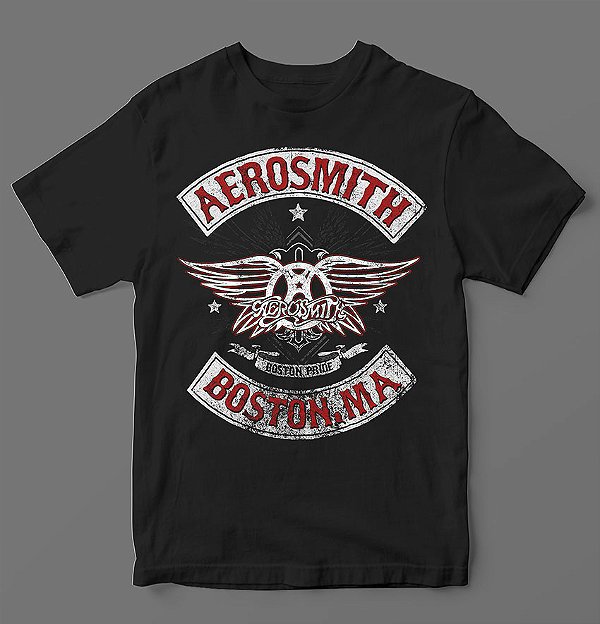 Camiseta - Aerosmith - Boston