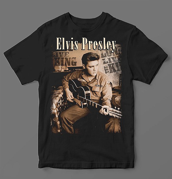 Camiseta - Elvis Presley - King