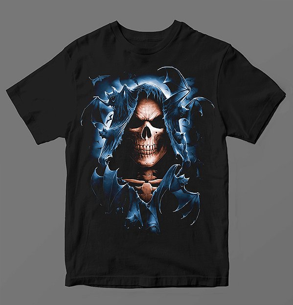 Camiseta - Skull Bat