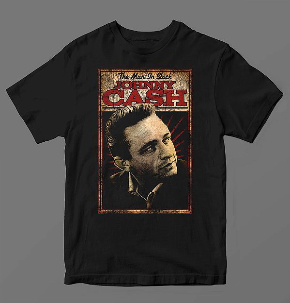 Camiseta - Johny Cash