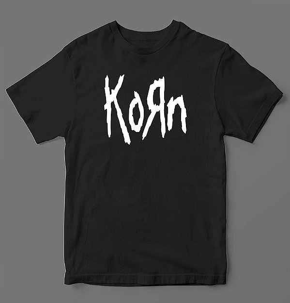 Camiseta - Korn- Logo