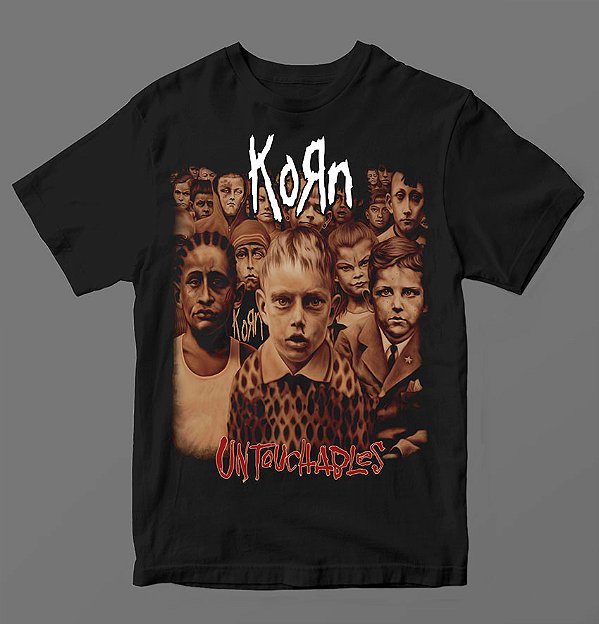 Camiseta - Korn- Untouchables
