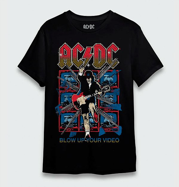 Camiseta Oficial - AC/DC - Blow Up Your Video