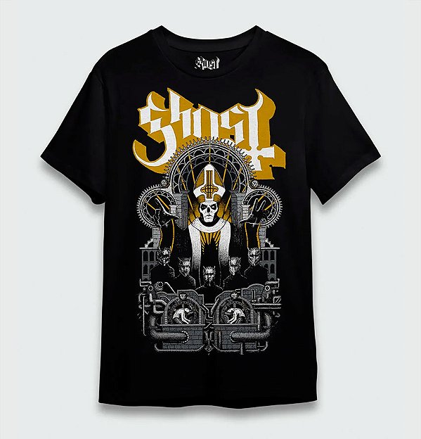 Camiseta Oficial - Ghost - Machine