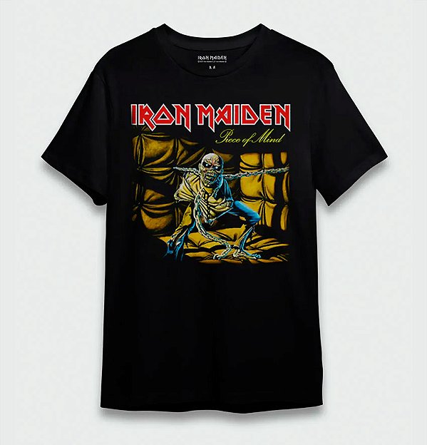 Camiseta Oficial - Iron Maiden - Piece Of Mind