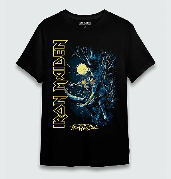 Camiseta Oficial - Iron Maiden - Fear Of The Dark