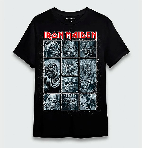 Camiseta Oficial - Iron Maiden - Ten Eddies