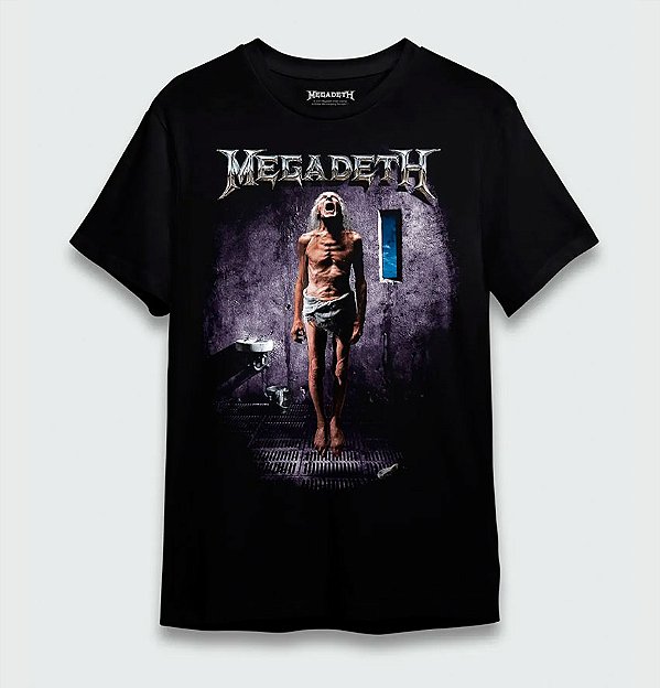 Camiseta Oficial - Megadeth - Countdown to Extinction