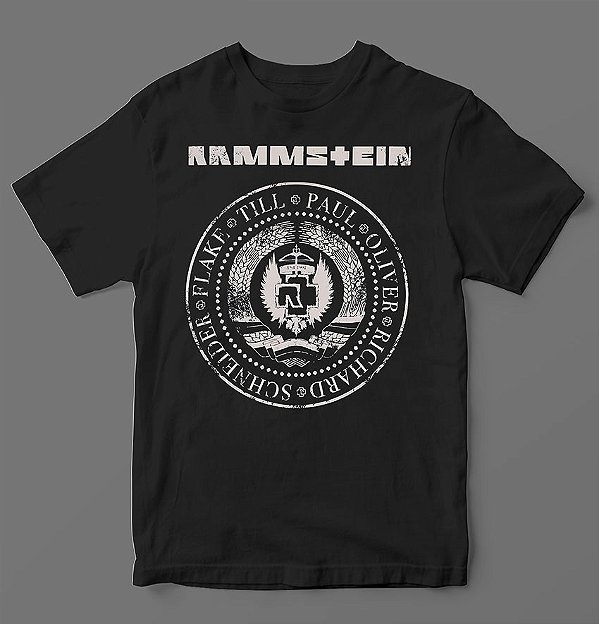Camiseta - Rammstein - Logo