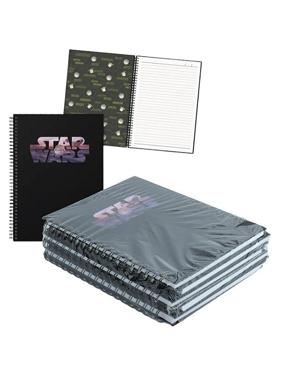 Caderno Espiral A4 80 FL  THE Mandalorian